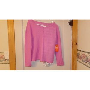 WONDER NATION LADIES 2 PC PJ SET LONG SLEEVE PINK WHITE LOVE, DREAM DESIGN NWT